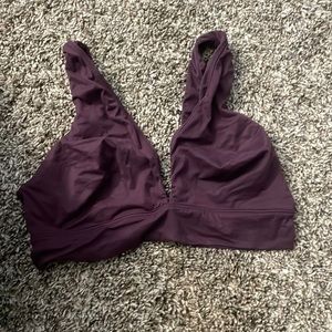 Purple Victoria Secret sports bra